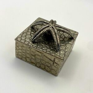 Cipolla for Neiman Marcus Pewter Starfish Trinket Box